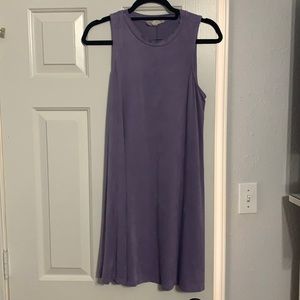 Velvet Purple Dress